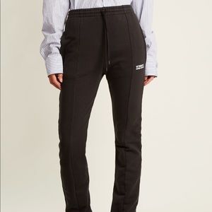 Vetements Slim-Fit Cotton Blend Track Pants in L